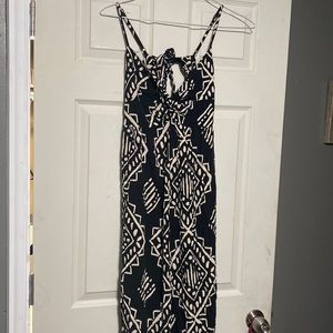 Pretty summer time overall to show off beautiful skin and back